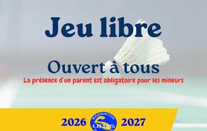 Jeu libre - Ouvert à tous