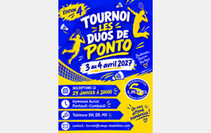 Tournoi les Duos de Ponto